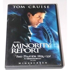 Minority Report DVD Movie Sci-Fi Action Thriller 2002 Tom Cruise Future Film